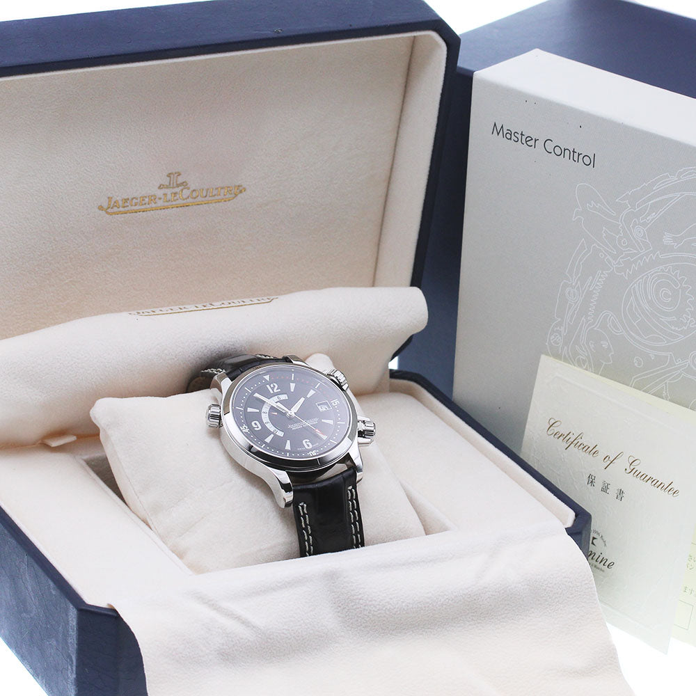 JAEGER-LECOULTRE Master compressor memo box 146.8.97/Q1708170 alarm black Dial Automatic Men's Watch_850322