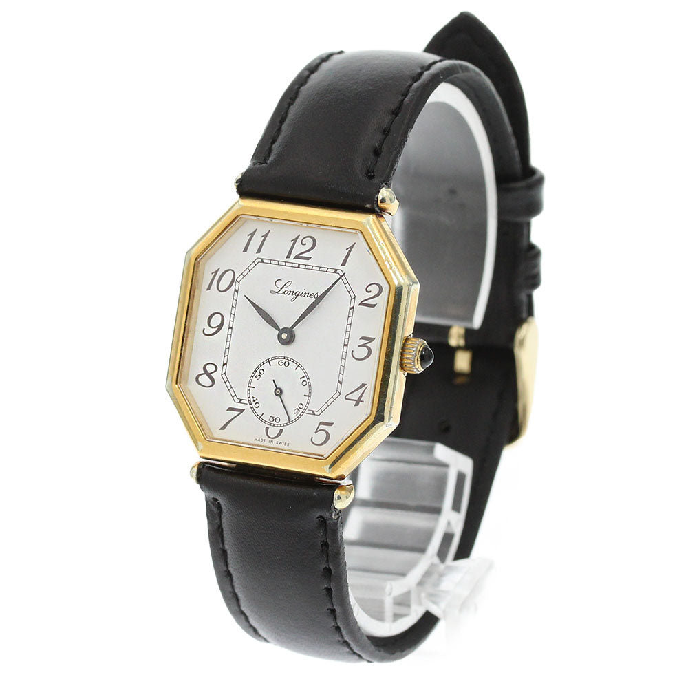 LONGINES Small seconds white Dial Hand Winding Men's Watch_850423