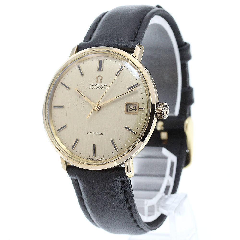 OMEGA De Ville Date gold Dial Automatic Men's Watch_850428