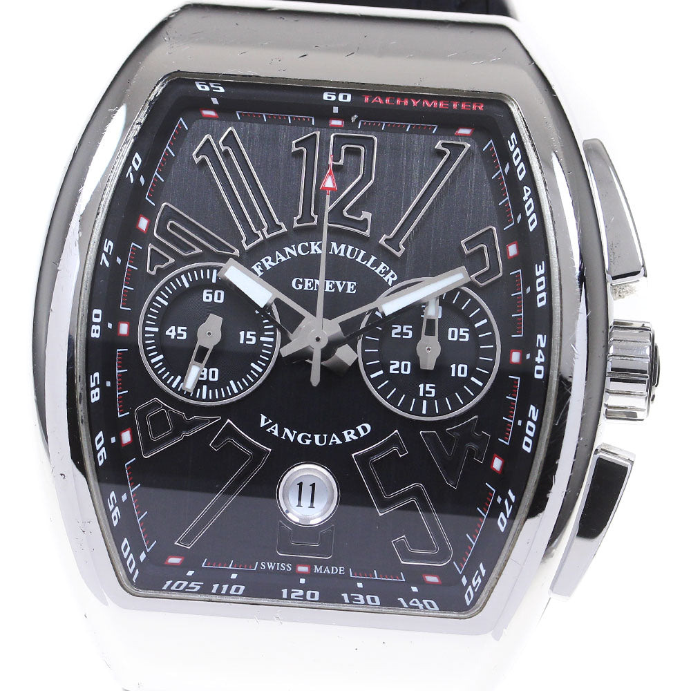 FRANCK MULLER Vanguard V45CCDT Date Chronograph black Dial Automatic Men's Watch_860002