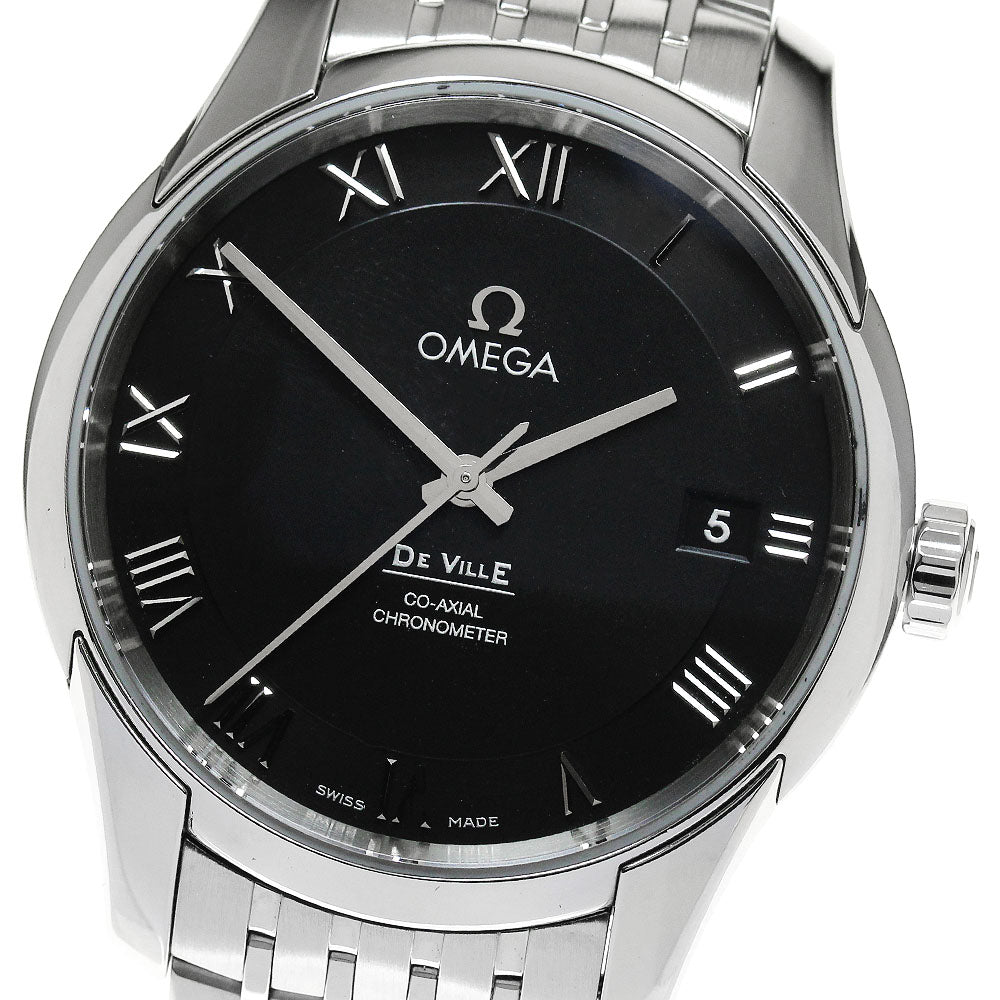 OMEGA De Ville Coaxial 431.10.41.21.01.001 Date black Dial AT Men's Watch_860003