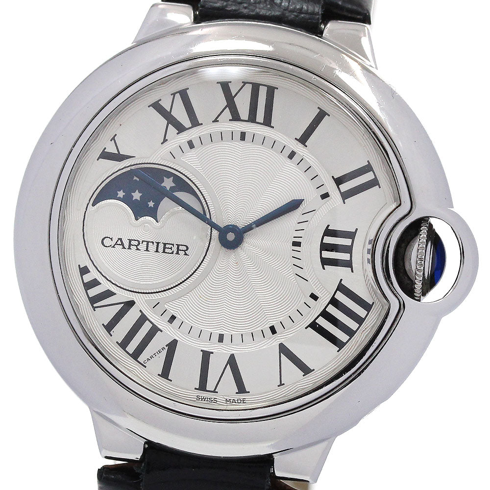 CARTIER Ballon Bleu de Cartier WSBB0020 Moon phase Silver Dial Automatic Men's Watch_860008