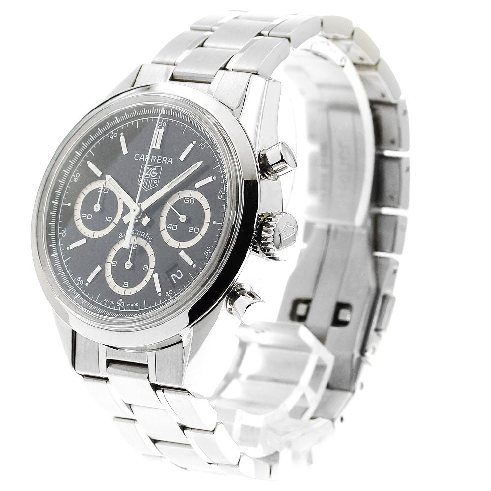 TAG HEUER Carrera CV2113-0 Chronograph black Dial Automatic Men's Watch_860015