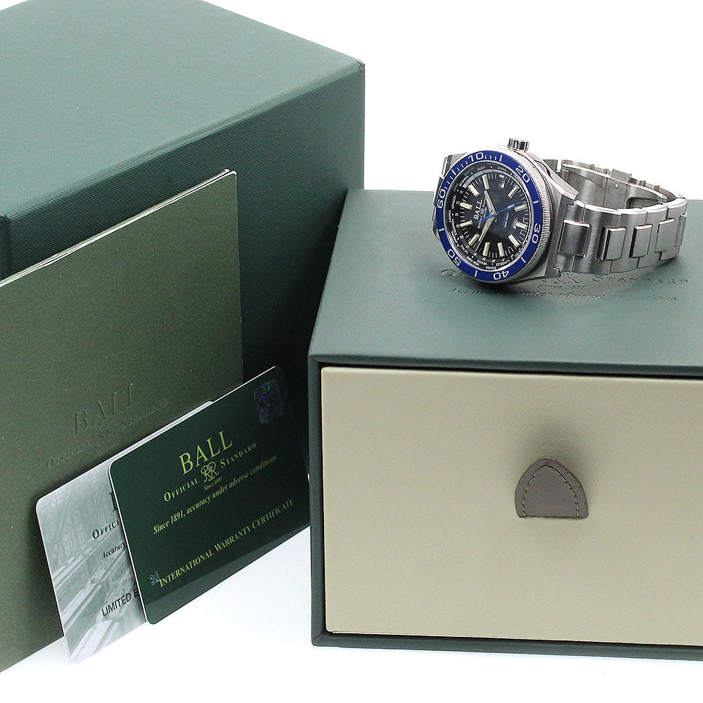 BALLWATCH Roadmaster world time DG3032A-SJ-BKBE Automatic Men's Watch_860034
