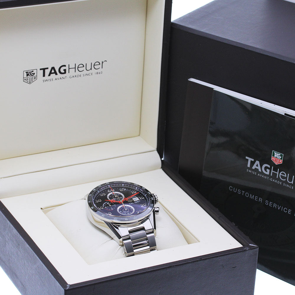 TAG HEUER Carrera Time Machine Caliber 1887 CAR2A14 Chronograph AT Men's_860043