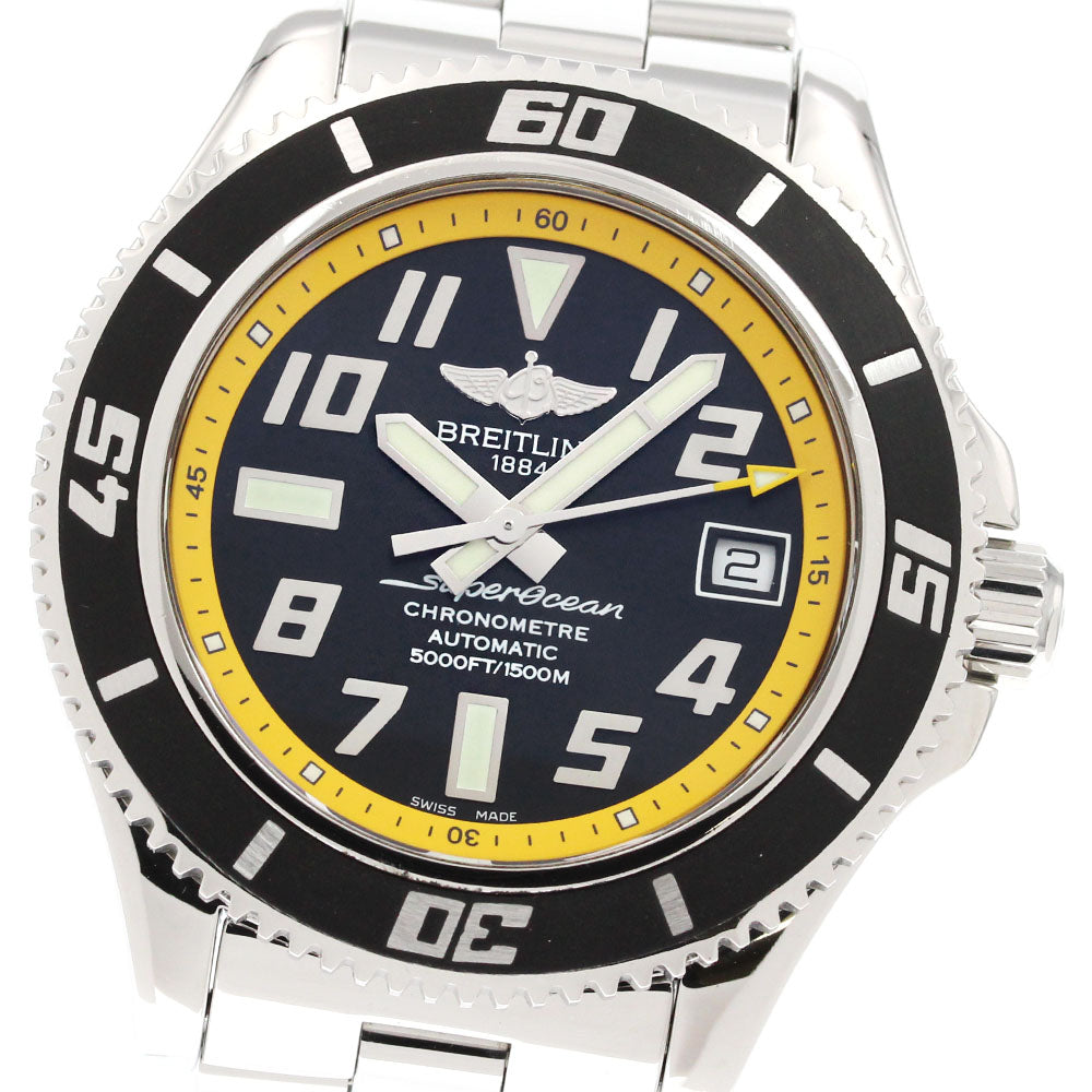 BREITLING Super Ocean 42 A17364 Date black Dial Automatic Men's Watch_860061