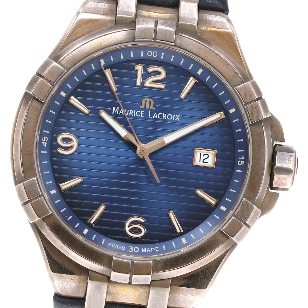 MAURICE LACROIX Icon Bronze Limited AI1028-BRZ01-420-1 Quartz Men's Watch_860062