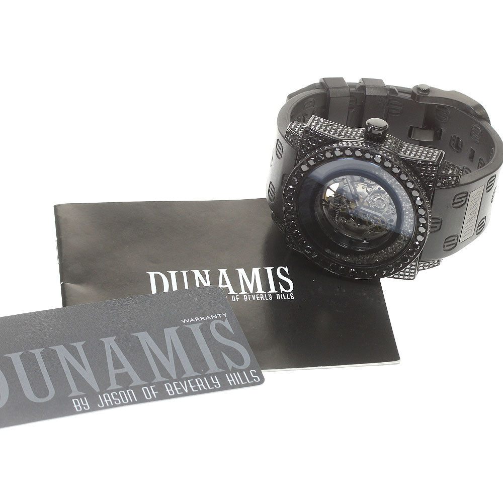 DUNAMIS Hubris HU-B18 Diamond Bezel skeleton Dial Automatic Men's Watch_860088