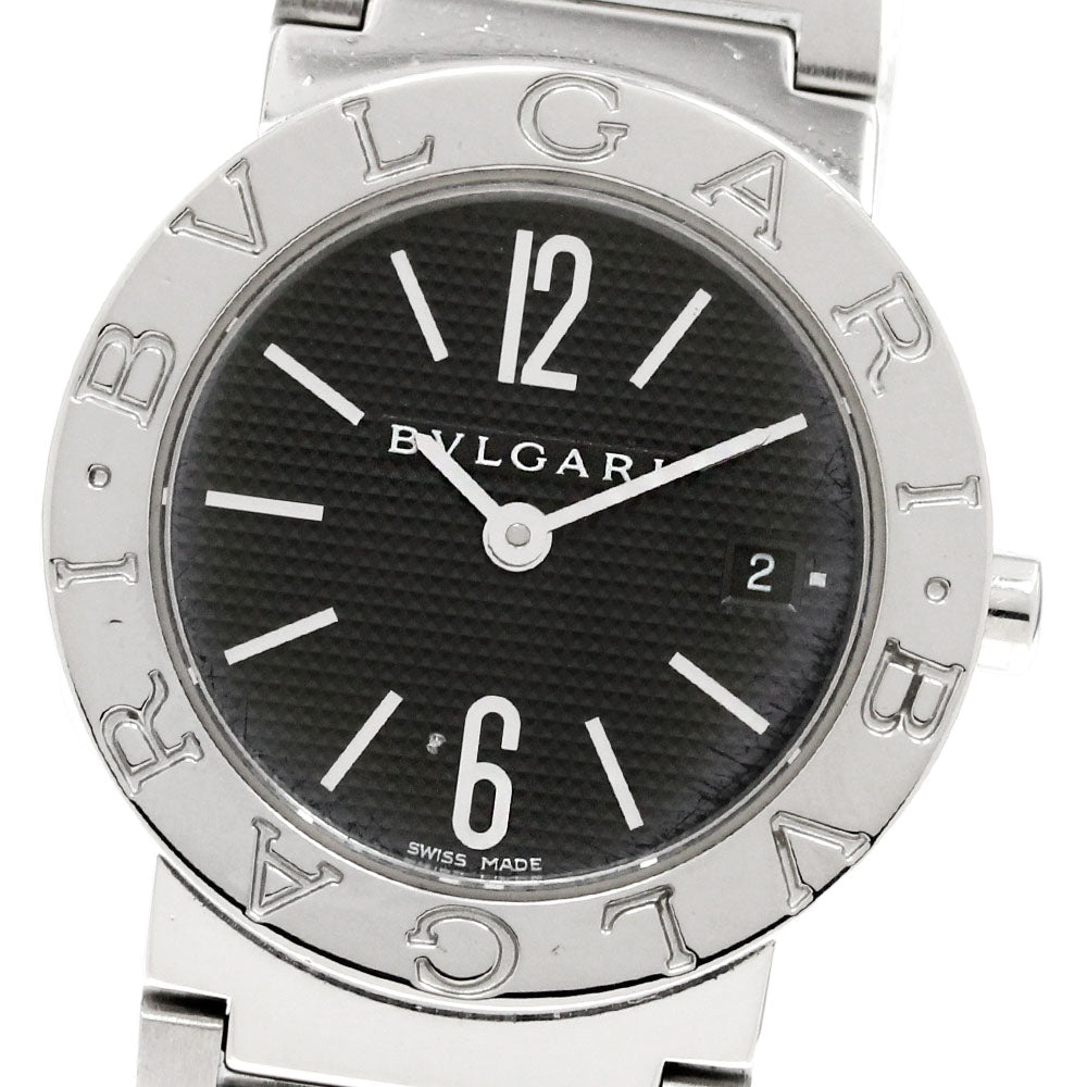 BVLGARI BVLGARIBVLGARI BB26SS Date black Dial Quartz Ladies Watch_860126