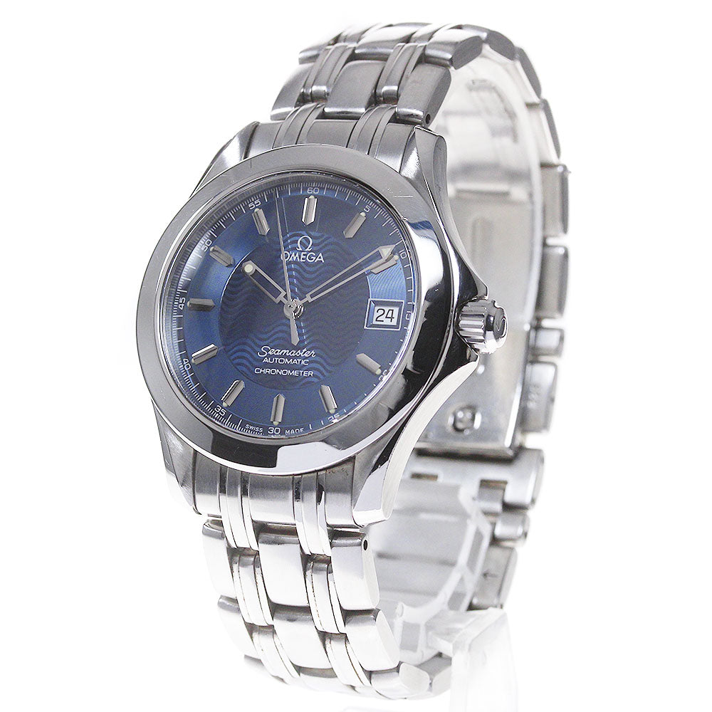 OMEGA Seamaster120 2501.81 Date Navy Dial Automatic Men's Watch_860130