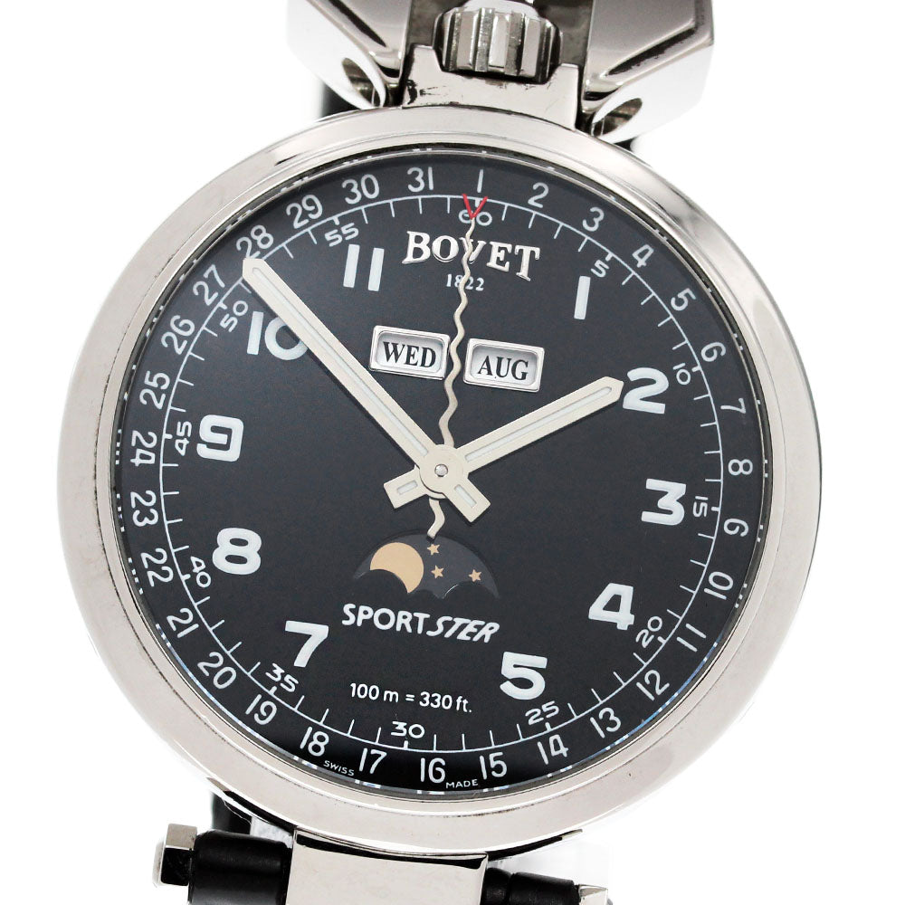BOVET Sports star Q800 Triple calendar moon phase Automatic Men's Watch_860137