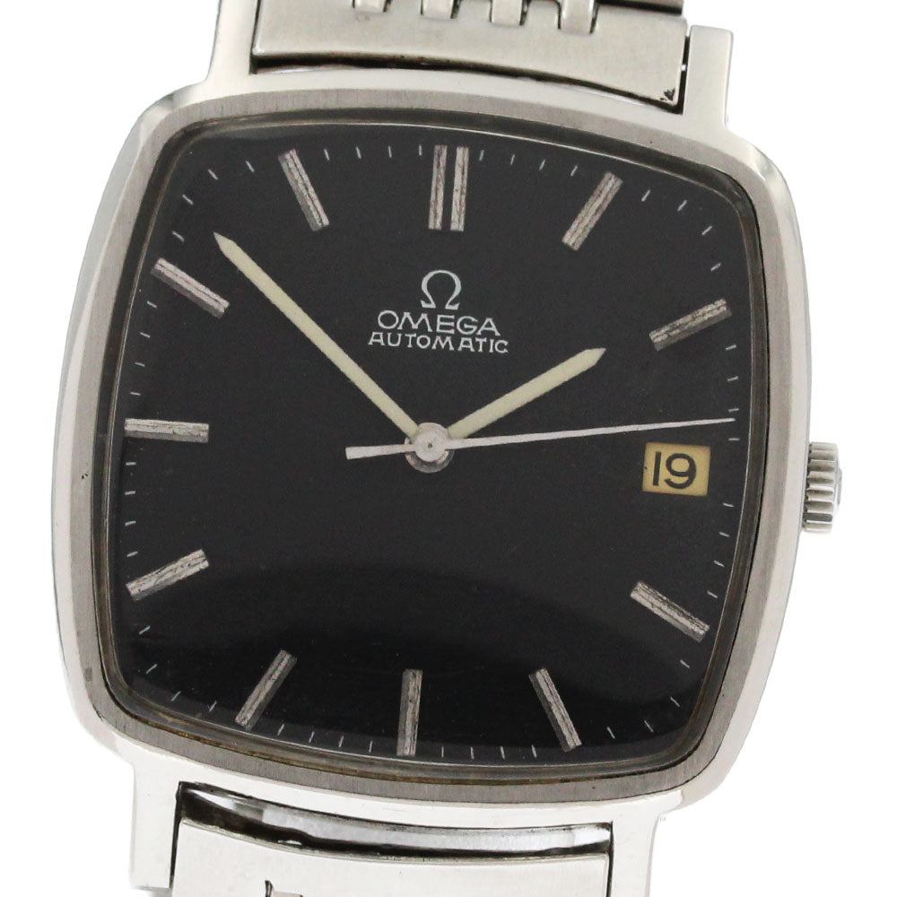 OMEGA Geneve 162.0060 Square Date cal.1012 black Dial Automatic Men's_860172