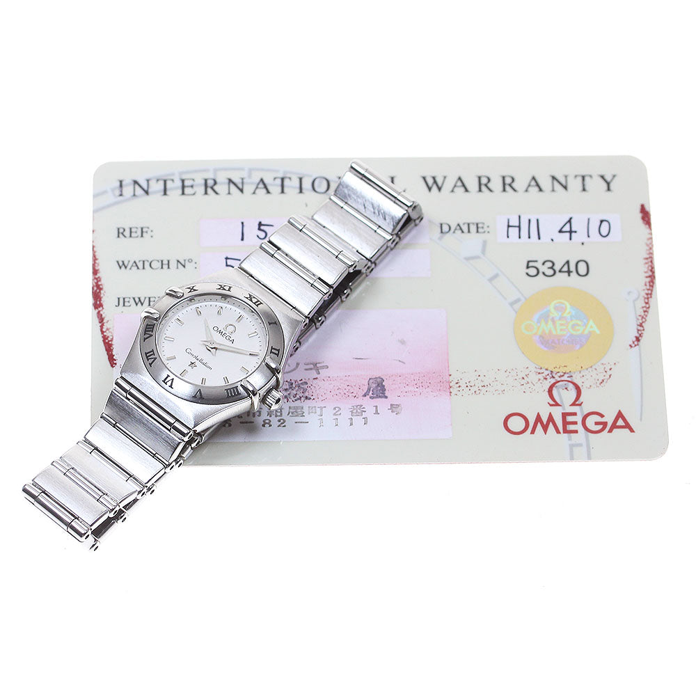 OMEGA Constellation Mini 1562.30 Silver Dial Quartz Ladies Watch_860216