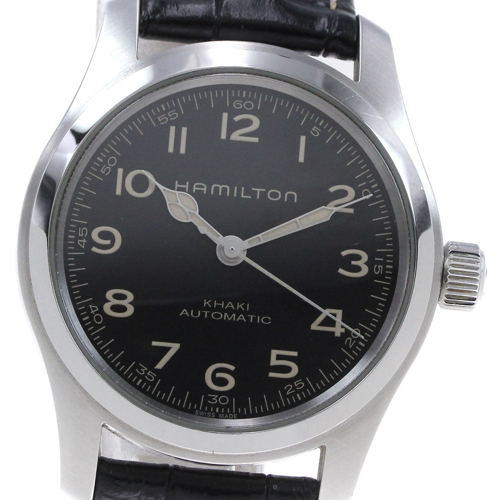 HAMILTON Khaki Field H706050 Black Dial Automatic Men's Watch_860222