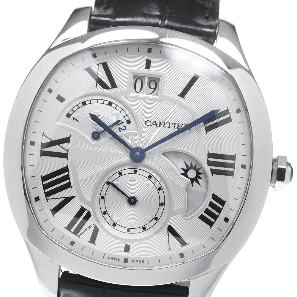 CARTIER Drive de Cartier WSNM0005 Large date Silver Dial Automatic Men's Watch_860232