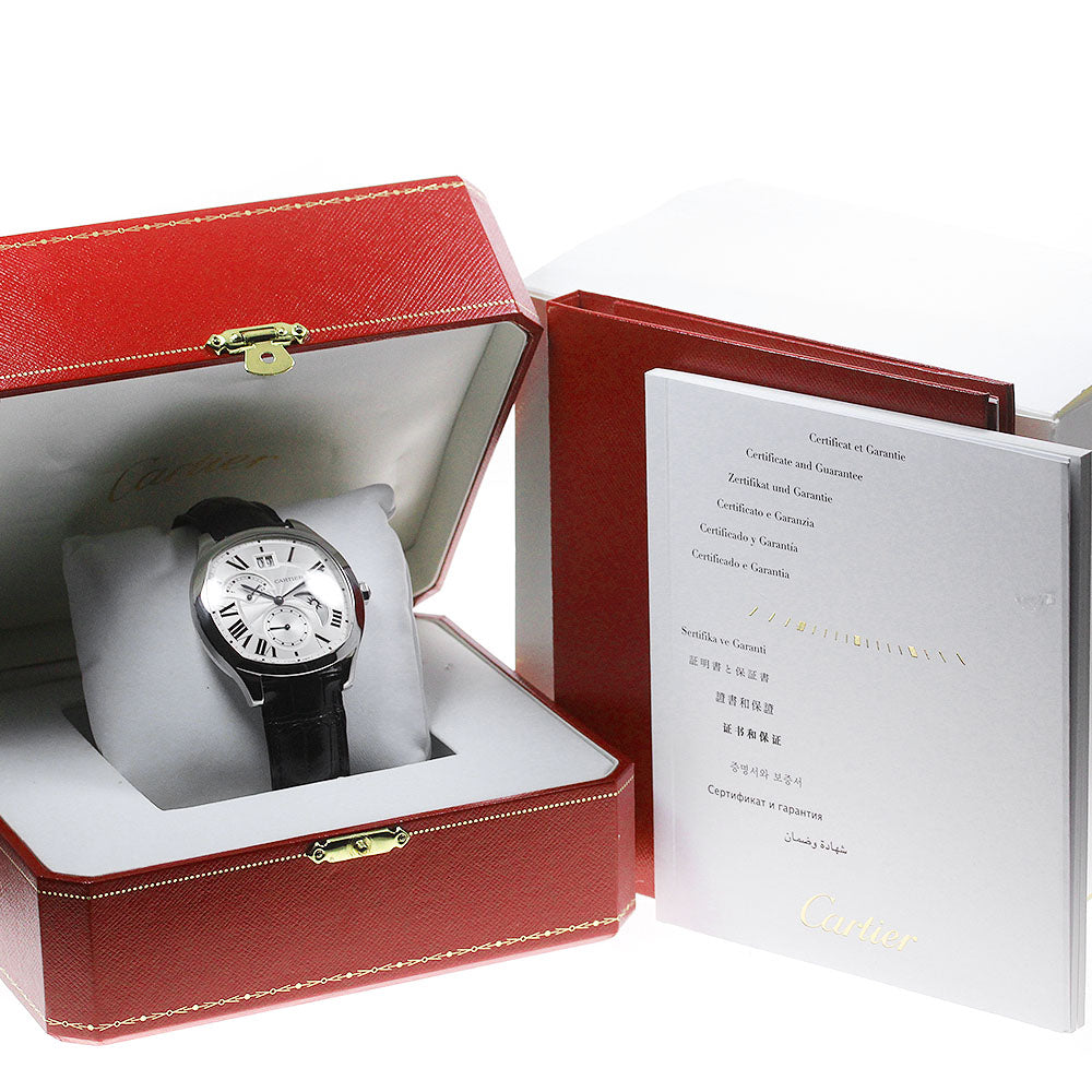 CARTIER Drive de Cartier WSNM0005 Large date Silver Dial Automatic Men's Watch_860232