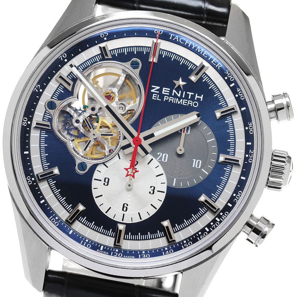 ZENITH Chronomaster El Primero Open 03.2040.4061 Blue/Silver/Gray Dial Automatic Men's Watch_860242