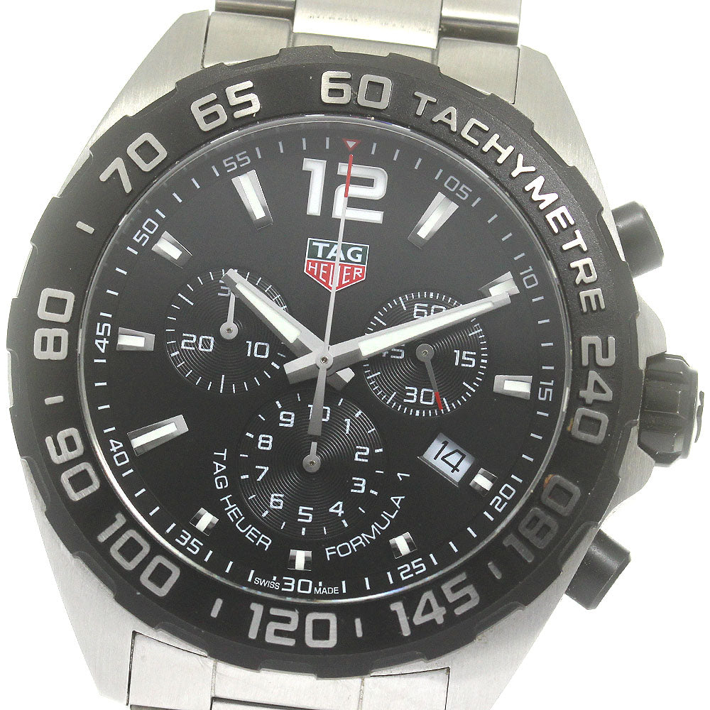 TAG HEUER Formula 1 CAZ1010 Chronograph black Dial Quartz Men's Watch_860290