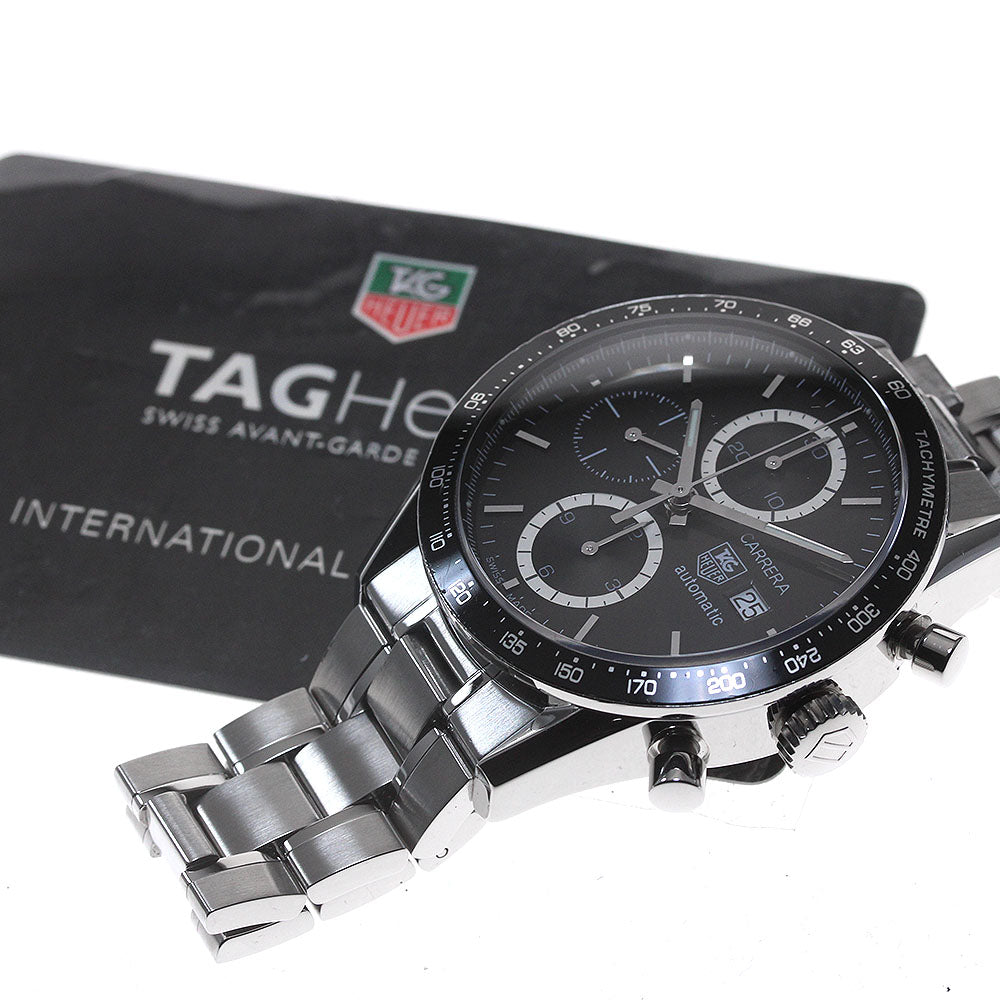 TAG HEUER Carrera CV2010-3 Chronograph black Dial Automatic Men's Watch_860347