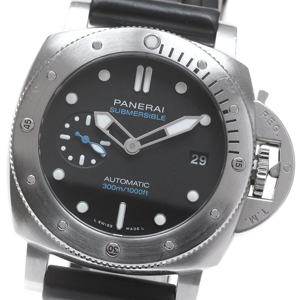 PANERAI Submersible PAM00973 Date Small Second Automatic Men's Watch_860350