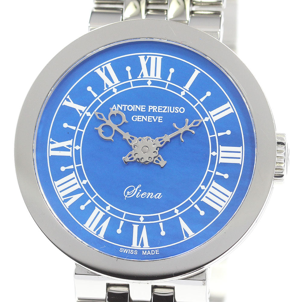 Antoine Preziuso Siena SISSM.0405510S/BA Blue shell Dial Automatic Men's Watch_860354