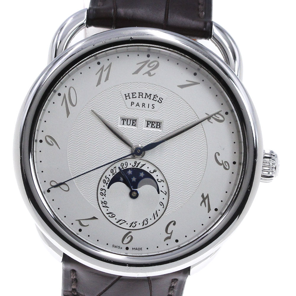 HERMES Grand Lune Maxim Arceau AR8.810 Moon phase Automatic Men's Watch_860360