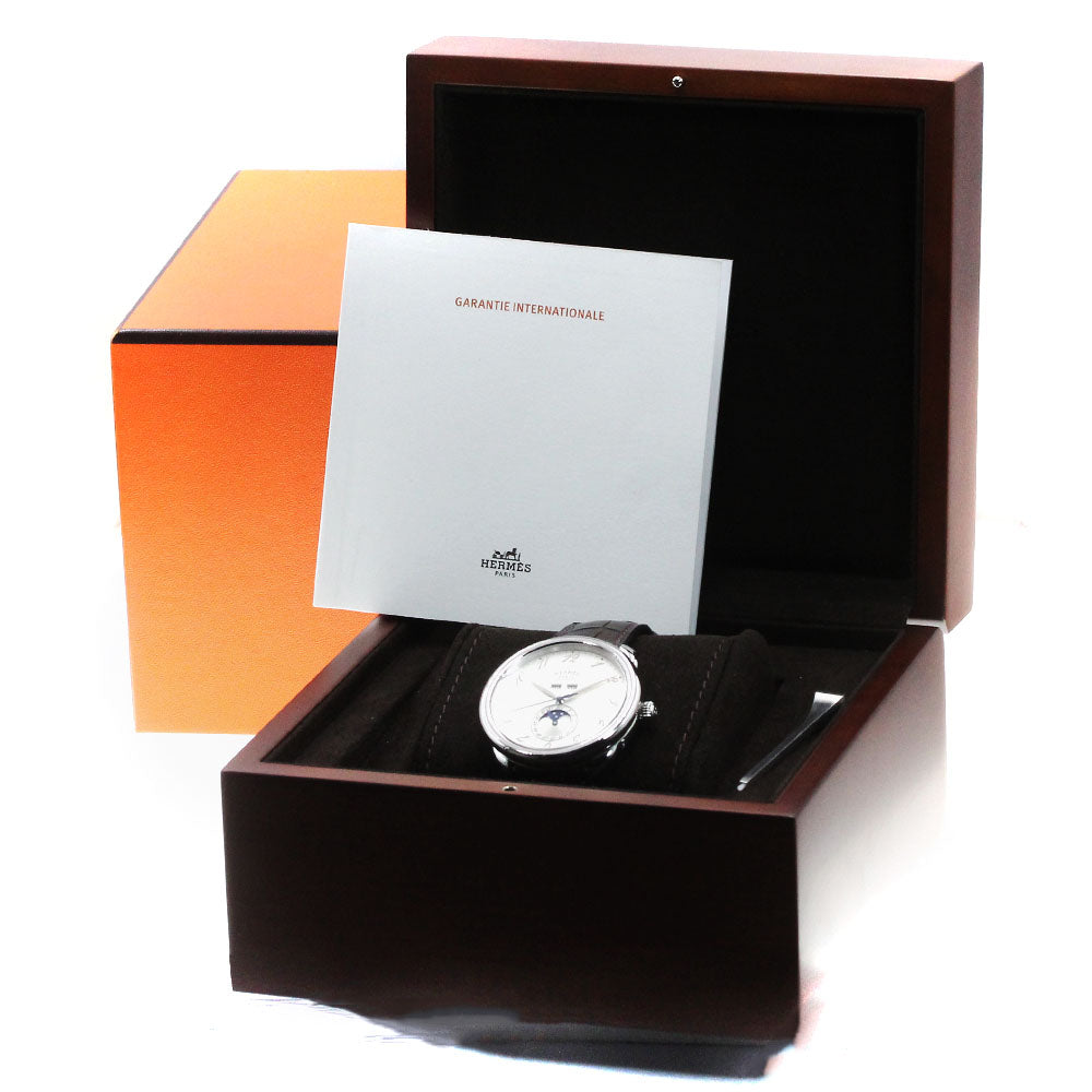 HERMES Grand Lune Maxim Arceau AR8.810 Moon phase Automatic Men's Watch_860360