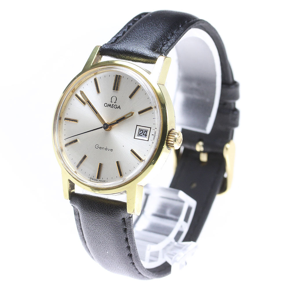 OMEGA Geneve 136.0098 Date Cal.613 gold Dial Hand Winding Men's Watch_860378