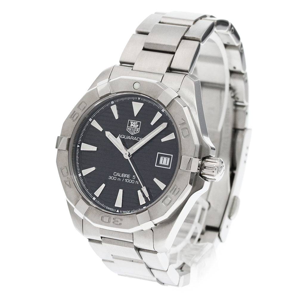 TAG HEUER Aqua racer WAY2110-0 Date black Dial Automatic Men's Watch_860387