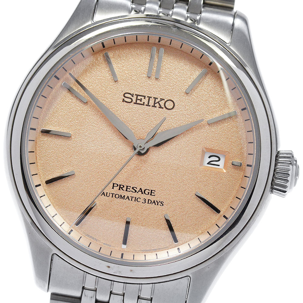 SEIKO Pureza SARX125/6R55-00H0 Date Pink Dial Automatic Men's Watch_860404