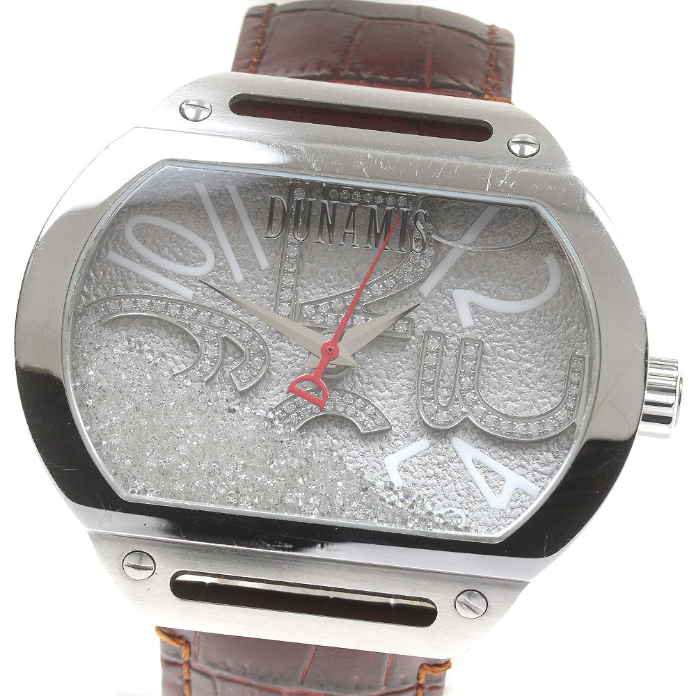 DUNAMIS Spartan SP-S20 Diamond Silver Dial Automatic Men's Watch_860462