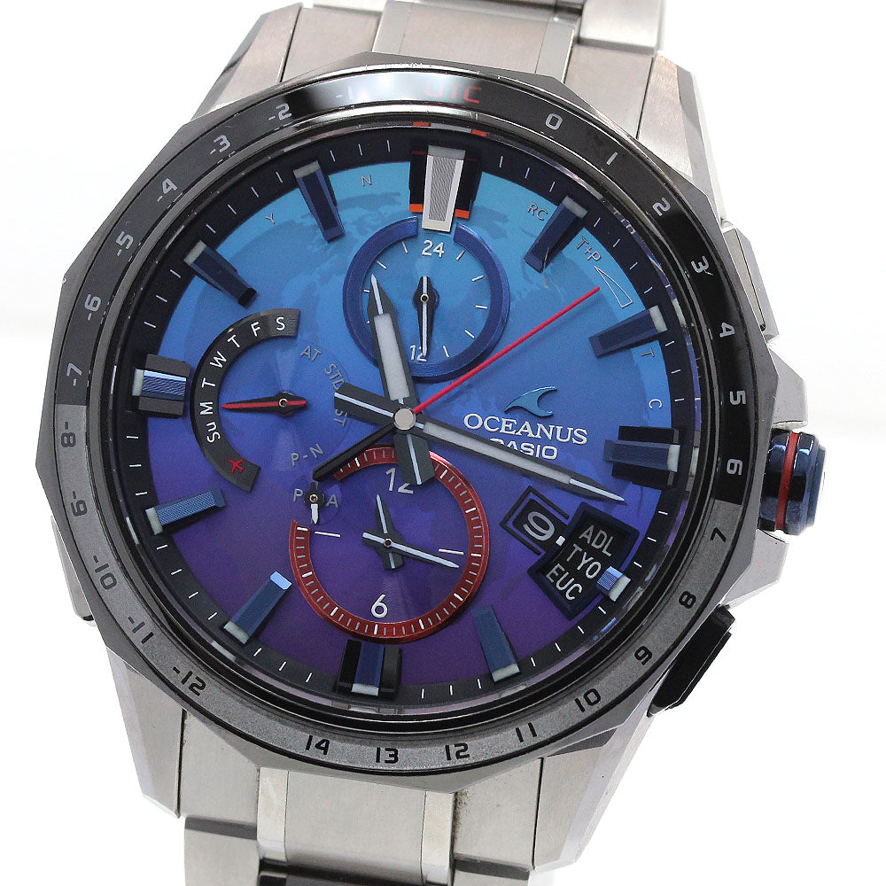 CASIO Oceanus OCW-G2000SB-2AJR Solar Powered Radio Men's Watch_860464