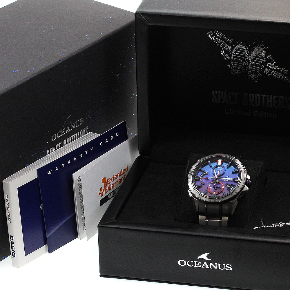 CASIO Oceanus OCW-G2000SB-2AJR Solar Powered Radio Men's Watch_860464