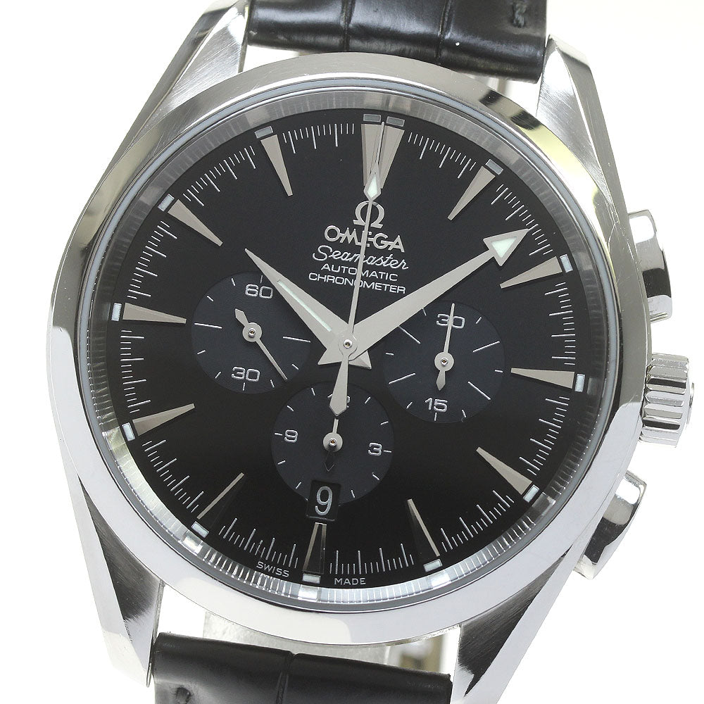 OMEGA Seamaster Aqua Terra 2812.50.31 Chronograph Date black Dial Automatic Men's Watch_860478