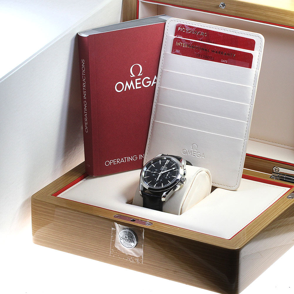 OMEGA Seamaster Aqua Terra 2812.50.31 Chronograph Date black Dial Automatic Men's Watch_860478