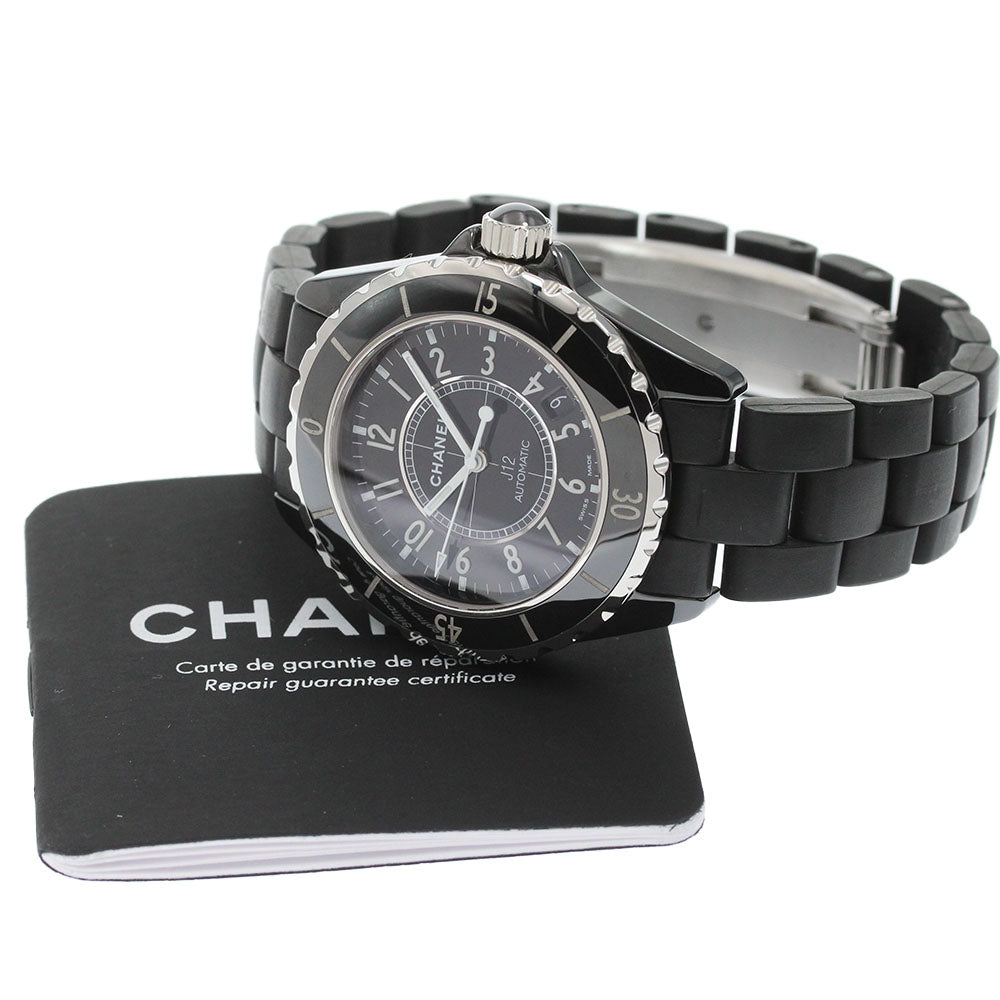 CHANEL J12 black ceramic H0684 38MM black Dial Automatic Men's Watch_860484