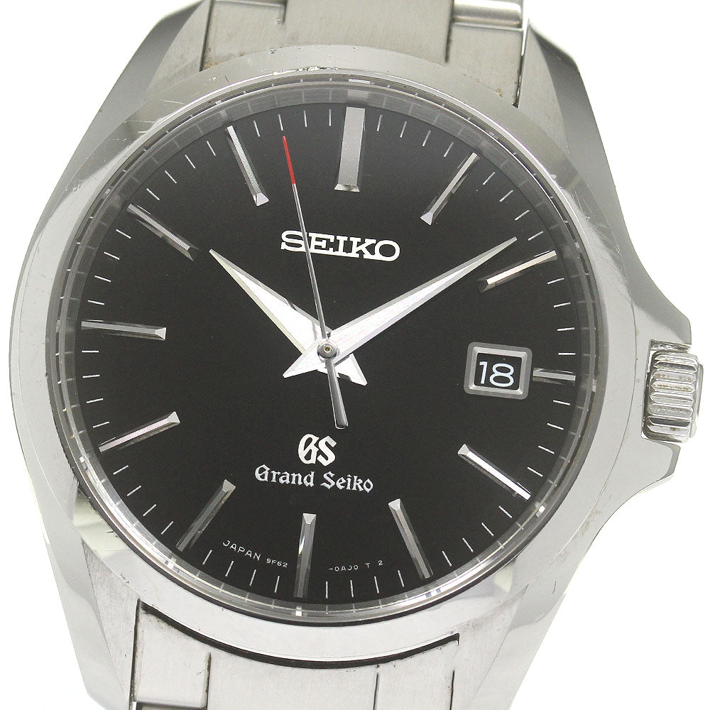 SEIKO Grand Seiko 9F62-0AG0/SBGX083 Date black Dial Quartz Men's Watch_860485