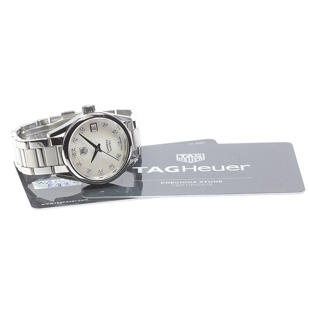 TAG HEUER Carrera Caliber 9 WAR2414-2 12P diamond Automatic Ladies Watch_860490