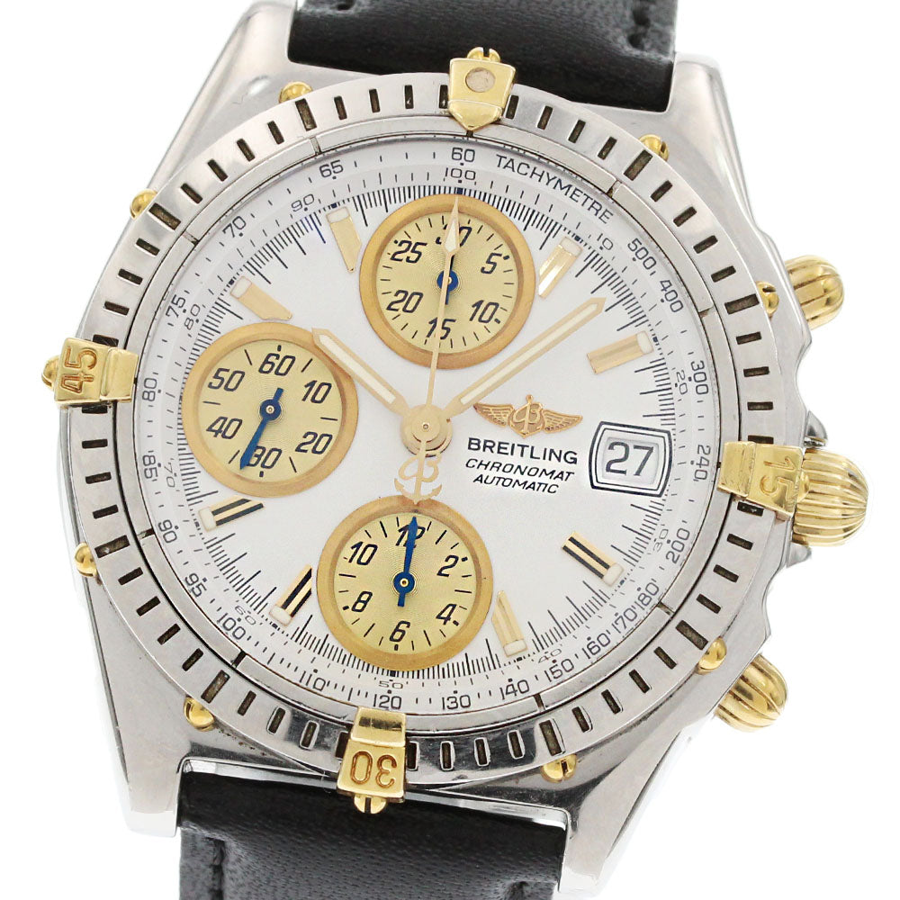 BREITLING Chronomat Bikoro B13050.1 Date White Dial Automatic Men's Watch_860499