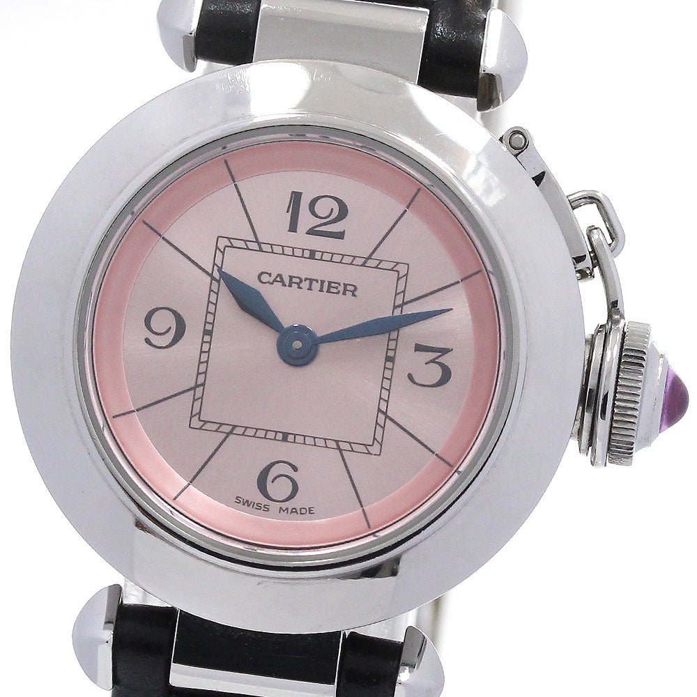 CARTIER Mispacha W3140026 pink Dial Quartz Ladies Watch_860504