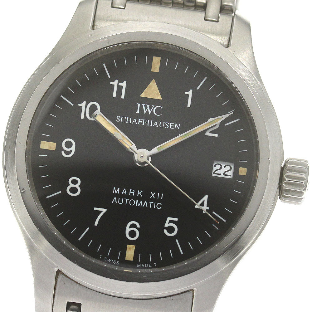 IWC SCHAFFHAUSEN Pilot Watch Mark XII IW324102 Date Automatic Men's Watch_860517