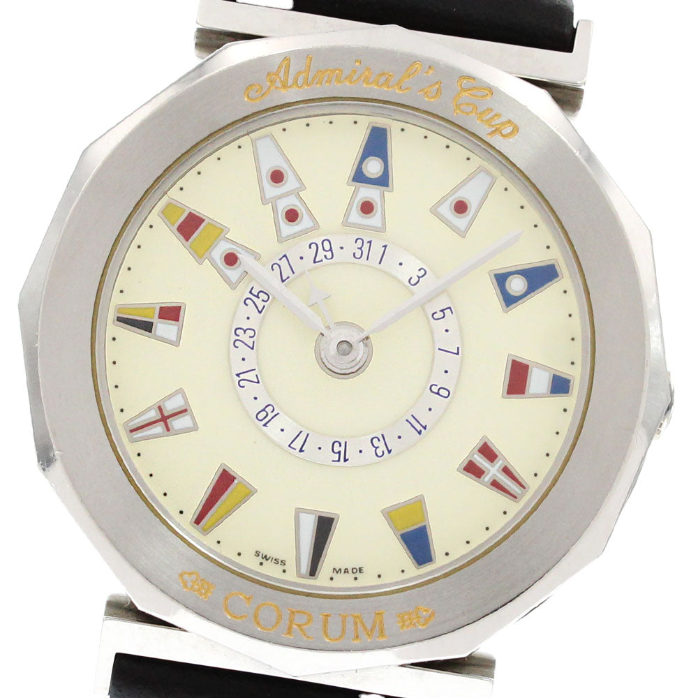CORUM Admirals cup 88.830.27 Pointer date beige Dial Automatic Men's_860581