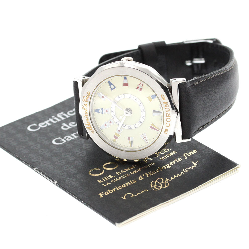 CORUM Admirals cup 88.830.27 Pointer date beige Dial Automatic Men's_860581