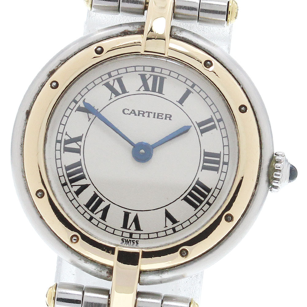 CARTIER PANTHERE Vendome SM 84084241 Round 1 row Quartz Ladies Watch_860827