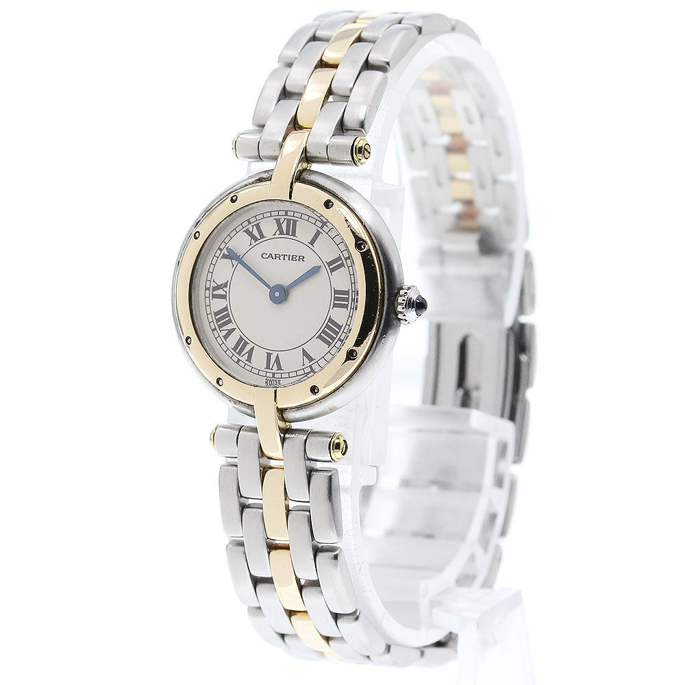 CARTIER PANTHERE Vendome SM 84084241 Round 1 row Quartz Ladies Watch_860827