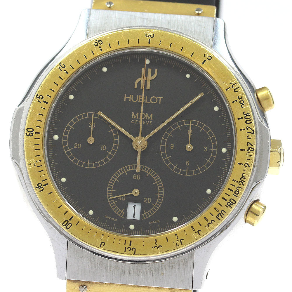 HUBLOT MDM 1620.2 Chronograph black Dial Quartz Men's Watch_860833