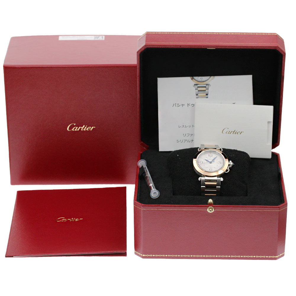 CARTIER Pasha de Cartier 35MM W2PA0008 Stainless Steel/PG Automatic Boy's_860840