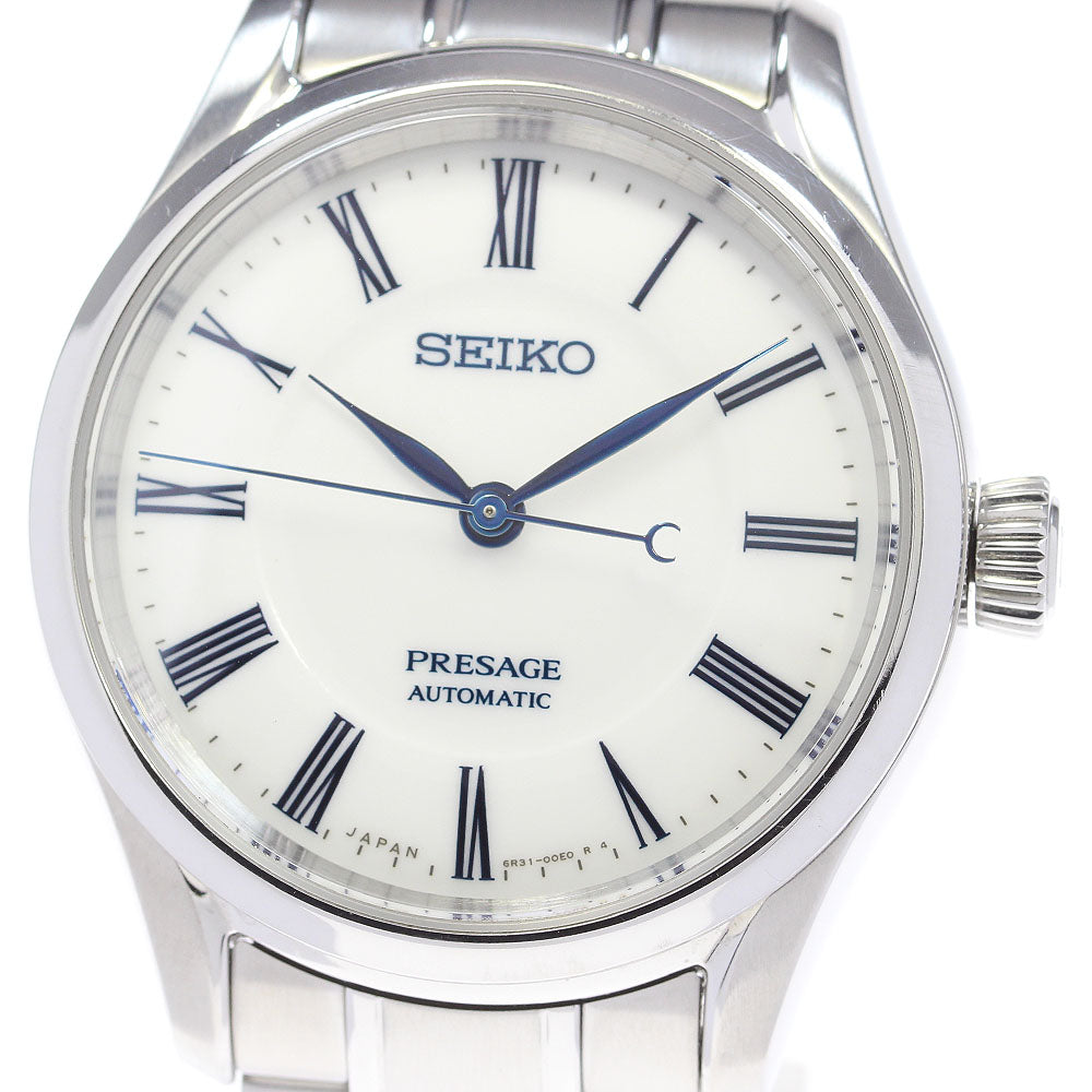 SEIKO Pureza 6R31-00F0/SARX095 white Dial Automatic Men's Watch_860851