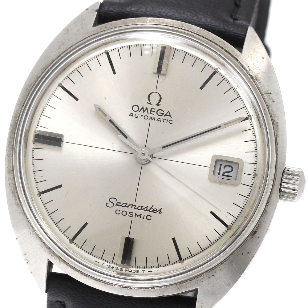 OMEGA Seamaster Cosmic Date Silver Dial Automatic Men's Watch_860860