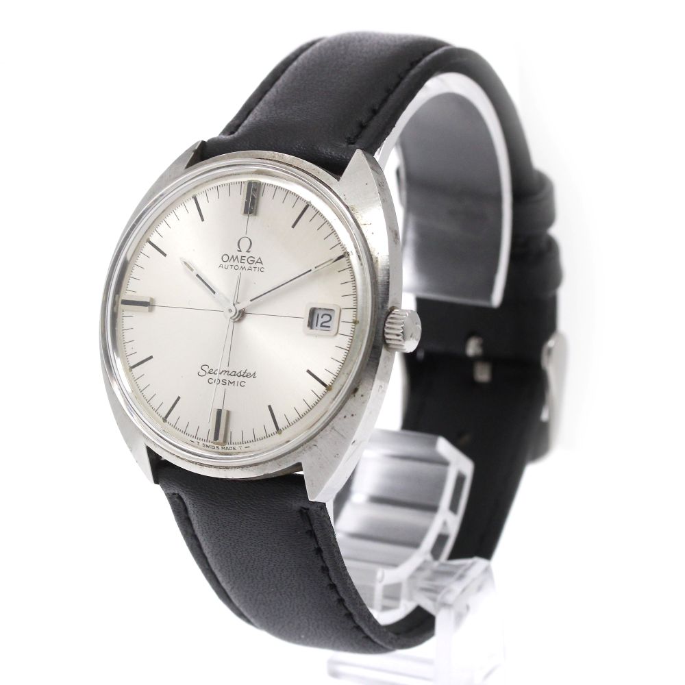 OMEGA Seamaster Cosmic Date Silver Dial Automatic Men's Watch_860860